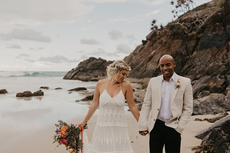 Cabarita Headland - Tweed Coast Luxe Elopement - Hitched In Paradise