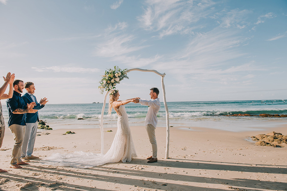 Byron Bay Beach Wedding - Hitched In Paradise - Jenna & Jake