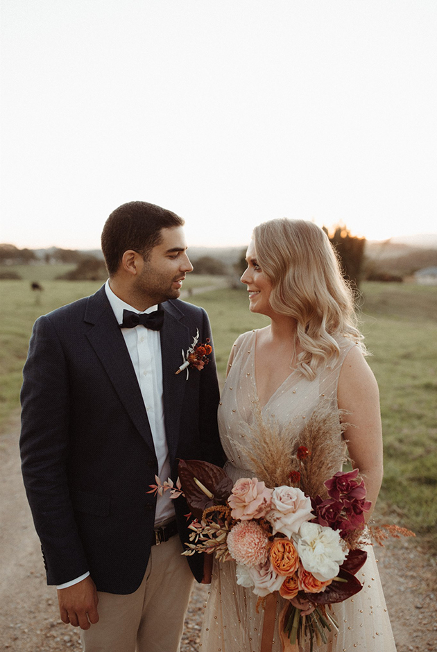 Lauren Chris - Elope Byron Bay Micro Farm Wedding Flowers