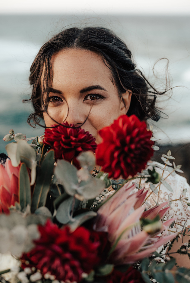 Steph & Mitch - Cook Island - Tweed Coast Wedding Flowers 